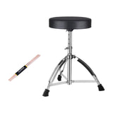 Maxbell Drum Stool Stand Drum Throne Holder for Exercise Drummers Instrument Players with Drumstick