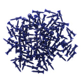 Maxbell Maxbell 100 Pcs/Pack Professional 36mm 1.42" Plastic Castle Golf Tees Blue