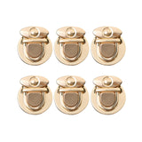 Maxbell 4x6Pcs Handbag Lock Clasp Purse Closure Fasteners for Handbags Bag Making
