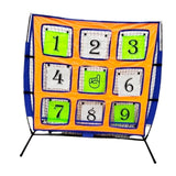 Maxbell Baseball Net with 9 Pocket Pitching Zone Target for Batting Catching Hitting with Number Cards