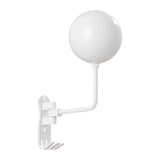 Maxbell Motorcycle Helmet Holder Metal with Hooks for Bedroom Clothes Shop Home White