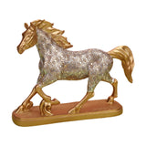 Maxbell Horse Statue Figurine Artwork Collectible Figurine for Bedroom Cabinet Decor gold