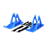 Maxbell Maxbell Winter Snow Sled Bike Ski Sledge Sledding Skiing Sleigh Sports Toboggan Blue