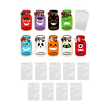 Maxbell 9 Pieces Halloween Treat Bags DIY Treat Bag Fillers for Party Supplies Gifts