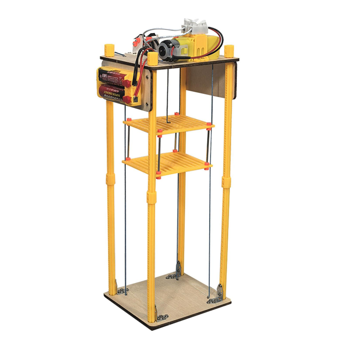 Maxbell DIY Elevator Toy Physics Science Experiment for Teens Children Teaching Aids