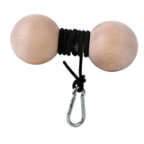 Maxbell Wooden Wrist and Forearm Strengthener Ball Shaped Arm Strength Training Tool Size M