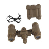 Maxbell Night View Goggles Model Realistic Cos Equipment for Gift Cosplay Photo Prop Mud Color