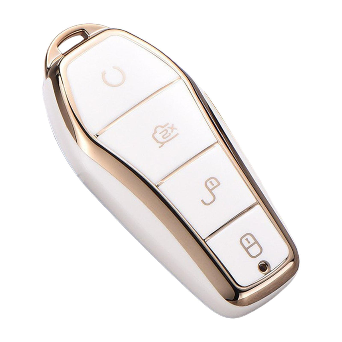 Maxbell Auto Key Fob Cover Protector for Byd Atto 3 Replace High Quality White