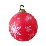 Maxbell Inflatable Christmas Ball Giant Xmas Inflatable Ball for New Year Tree Porch Snowflakes
