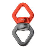 Maxbell Maxbell 30KN Rotary Connector Hammock Swing Spinner Rope Swivel Connector Orange