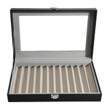 Maxbell Pen Display Box Premium Multipurpose Pen Collection Case for Shop Home Study 12 Grids