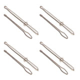 Maxbell 8Pcs Assorted Bodkin Needles Threader Tweezers Insert Elastic Sewing Tools