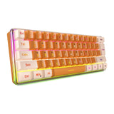 Maxbell Wired Gaming Keyboard 60% Compact for Office Gamer Typing Gaming PC Laptop
