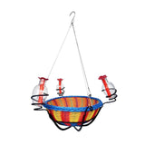 Maxbell Outdoor Hummingbird Feeder Easy Installation Gardening Hanging Flower Basket