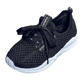 Maxbell Maxbell Kids Running Sneakers Summer Sport Shoes Lightweight Breathable black 33