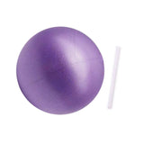 Maxbell Small Pilates Ball for Kids 6 inch Yoga Ball for Stretching Home Gym Purple