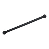 Maxbell Cross Arm for Garden Lamp Pole Cross Arm Ladder Rest for Streets Lawn Parks 56cm black ball