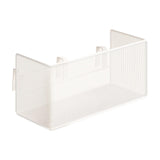 Maxbell Under Desk Storage Basket Simple Organizer Bin for Dining Room Handbag Books Medium