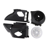 Maxbell Air Shroud Assembly W/Fan Professional Direct Replace Accessory for Gy6