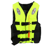 Maxbell Life Jacket Vest Survival Suit for Swimming Drifting L fluorescein yellow