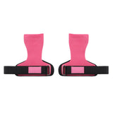 Maxbell Weight Lifting Wrist Straps Pull Ups Workout for Deadlifts Rows Bodybuilding Pink