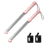 Maxbell 2Pcs Ropeless Battle Ropes Portable Non Slip Handle Exercise Ropes