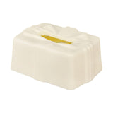 Tissue Box Holder Simple Tissue Box Dispenser for Table Bathroom Night Stand White