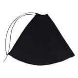 Maxbell 1:12 Scale Action Figure Cape Costume Action Figure Clothes for 6inch Figure black