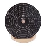 Maxbell Melody Chords Tool Aluminium Alloy Circle Chords Wheel for Teachers Beginner S with base