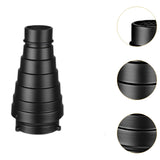 Maxbell Conical Optical Snoot Kit Easy to Install Portable Attachment Honeycomb Grid Style B