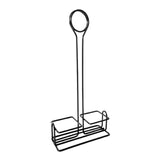 Maxbell Spice Rack with Table Number Holder Seasoning Holder for Home Kitchen Black