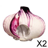 Maxbell 2xOnion Hat Dress Soft Food Headdress Novelty for Birthday Cosplay Party