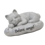 Maxbell Pet Garden Stone Memorial Stone Sympathy Gifts Headstone for Yard Lawn Porch dog