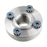Maxbell Adapter Flange Easy to Install Arbor Adaptor Flange Nut Accessories Aluminum