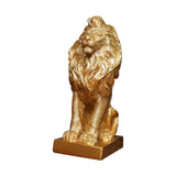 Maxbell Maxbell Lion Sculpture Table Centerpiece Modern Lion Statue for Bedroom Home Cabinet Seat