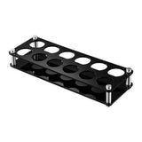Maxbell 12 Hole Glass Tray Holder Glass Display for Kitchen Family Gathering Parties