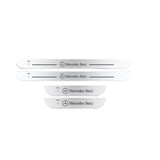 Light-Emitting Diode Door Sill Protector, RGB Flowing Lights, Car Interior Colorful Mercedes
