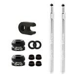 Maxbell MTB Road Bike Tubeless Tire Presta Valve Extender Universal Vacuum Tire 2Pcs 80mm Sliver - Aladdin Shoppers
