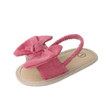 Maxbell Infant Baby Girl Sandals Casual Anti Slip Outdoor Summer First Walking Shoes Red 13cm