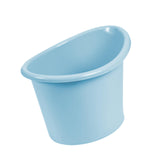 Maxbell Bath Bucket with Support Seat Infant Bathtub for Infants Newborn blue