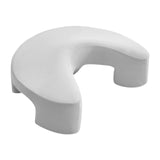 Maxbell Side Sleeper Pillow with Arm Holes Ergonomic Support Sofa Gaming Memory Foam Light Gray