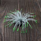 Maxbell Maxbell 1 Pc Glowing Silicone Aquarium Fish Tank Decor Artificial Sea Anemone Green