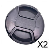 Maxbell 2xBlack Durable Lens Cover Easy Installation Assembly 95mm Lens Cap for 28-135