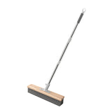 Maxbell Stainless Steel Wire Scrub Brush Outdoor Broom for Tough Stains on Concrete 30cm