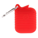 Maxbell Silicone Protective Cover and Charging Skin Case for AirPods Red (Pack of 1) - Aladdin Shoppers