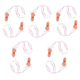 Maxbell 10 Dicky Sipping Willy Straws + 10 Whistle Necklace Hen Night Party Do Fun Props