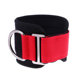 Maxbell Maxbell Exercise Fitness D-ring Ankle Anchor Straps Belt Training Equipment Red