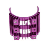 RC Car Metal Motor Radiator Cooling Heat Sink for 1/14 WLTOYS 144001 purple