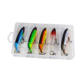 Maxbell 5x Fishing Lures Crankbait Hard Spinnerbaits Swimbaits for Pike Crappie Bass