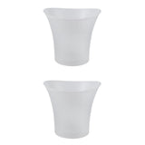 Maxbell LED Ice Bucket Champagne Wine Beer Cooler Party Xmas 5L Pink+Blue